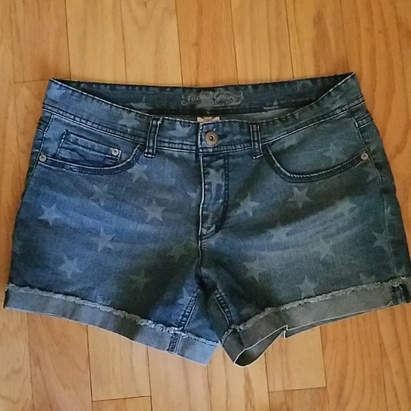 faded glory jean shorts